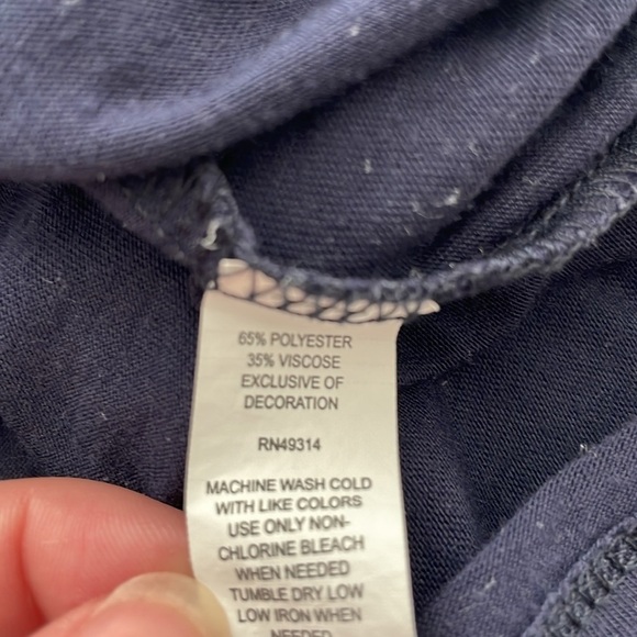 Champion Women’s Navy Blue Racerback Tank Top w/ Yellow UCI Alumni Logo - Size L - Picture 3 of 4